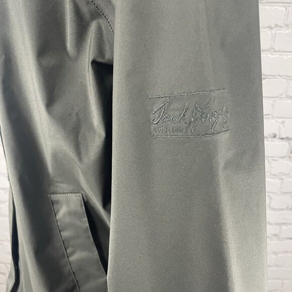 Jack Murphy Grey Heritage Collection Zipped Windbreaker Rain Jacket Size 10 - Picture 14 of 16